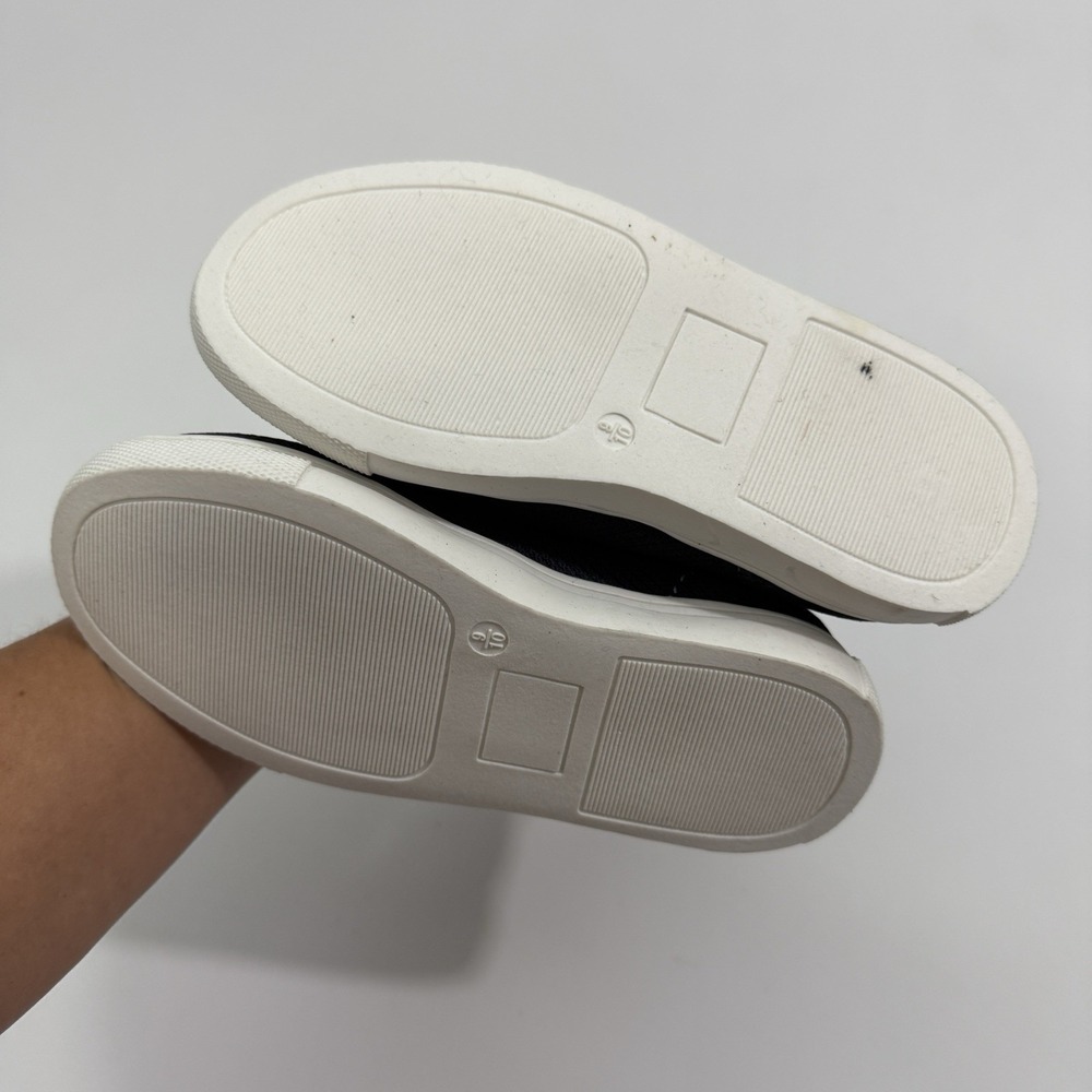 NEW Lily & Dan Toddler Recycled Material Flats Slip-On Sneakers Blue Size 9/10 - Picture 12 of 12